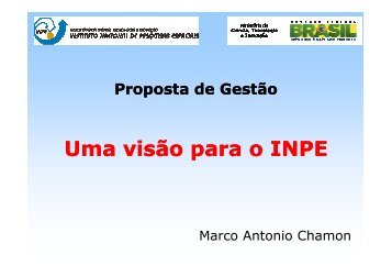 Marco Antonio Chamon - Inpe