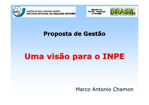 Marco Antonio Chamon - Inpe