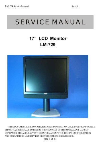 AOC LM729 Service manual.pdf