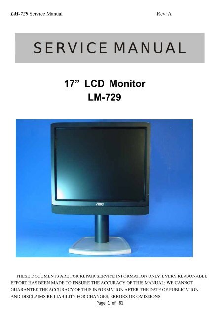 AOC LM729 Service manual.pdf