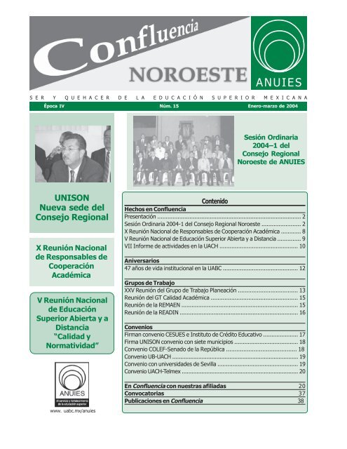 Enero - Marzo - ANUIES - Universidad AutÃ³noma de Chihuahua