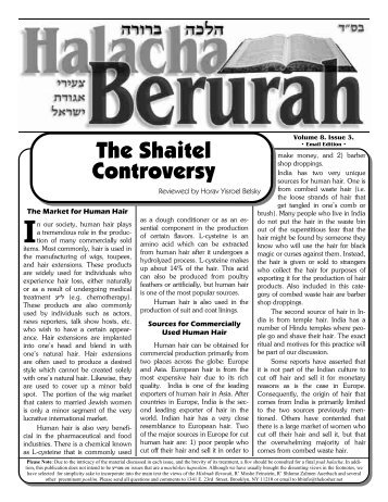 Halacha Berurah - Vol. 8 Issue 3