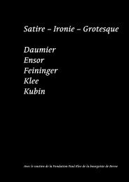Guide d'exposition - Zentrum Paul Klee