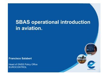 SBAS operational introduction in aviation.