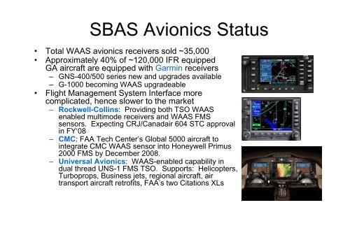 SBAS operational introduction in aviation.