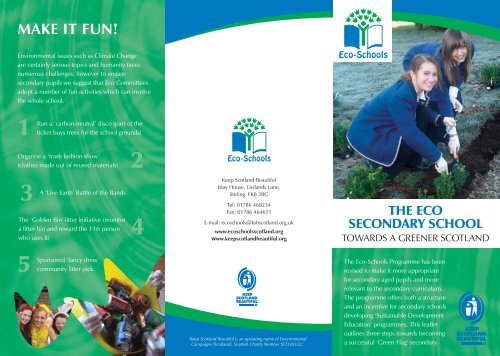 Eco schools leaflet.indd - Education Resource Service