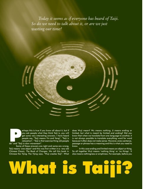 Issue 54 - Tse Qigong Centre