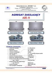 Agregat AZE-5 - Wiromet S.A.