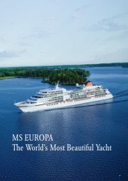 MS EUROPA The World's Most Beautiful Yacht - Ask Mr. Cruise