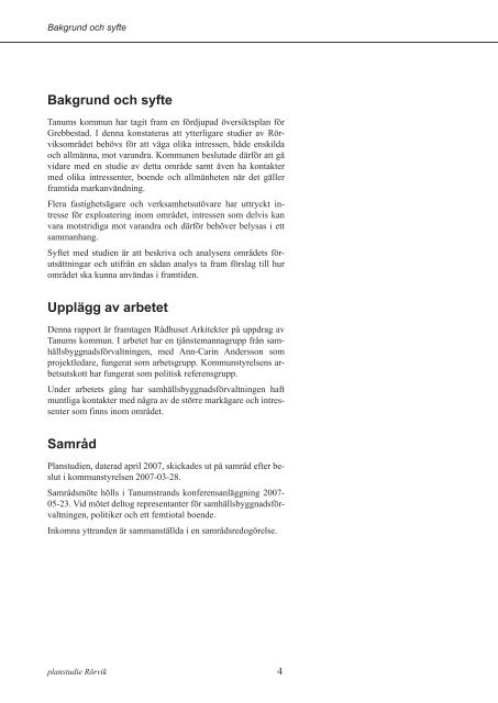 s 4-7 Inledning.pdf - Tanums kommun