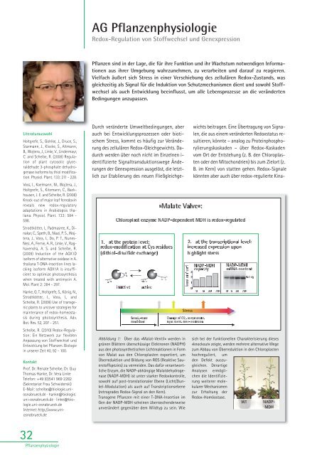 AG Botanik - Fachbereich 5 Biologie - Universität Osnabrück