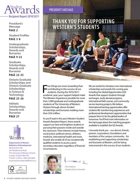 Student - Western News - University of Western Ontario