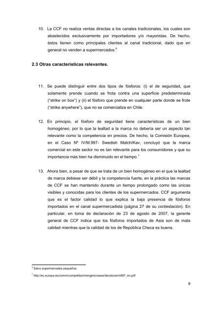 Análisis Económico - Concurso Publico TDLC