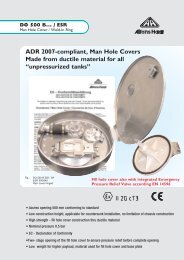 ADR 2007 compliant Man Hole Cover / Weld-In Ring - Alfons-haar.de