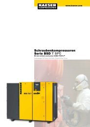 Schraubenkompressoren Serie BSD T SFC