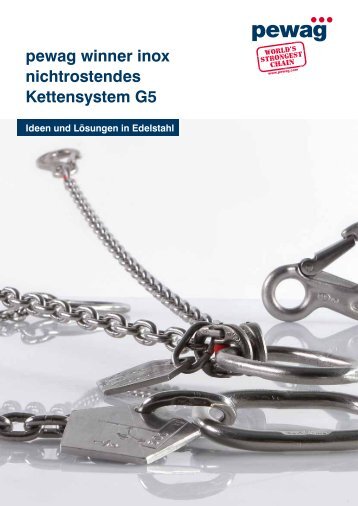 pewag winner inox nichtrostendes Kettensystem G5