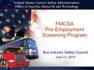 Pre-Employment Screening Program Overview - American Bus ...