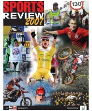 8 sports review ofthe year 2007 - Isle of Man Today