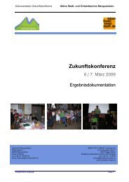 Zukunftskonferenz - Gemeinde Marquartstein