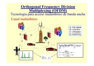 Orthogonal Frequency Division M ultiplexing (OFDM )