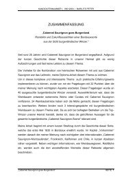 ZUSAMMENFASSUNG - Weinakademie ÃƒÂ–sterreich