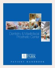 Dentistry & Maxillofacial Prosthetic Center - Roswell Park Cancer ...