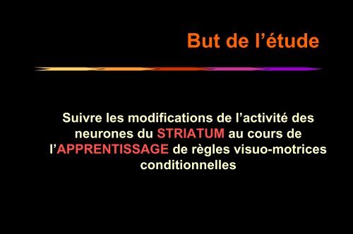 Apprentissage - Institut des Sciences cognitives - CNRS
