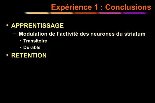 Apprentissage - Institut des Sciences cognitives - CNRS