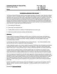 5113 Attendance Absences and Excuses (pdf) - Paramus Public ...