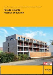 Brochure FaÃ§ade isolante massive et durable - Ytong