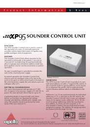 sounder control unit - Apollo Fire Detectors Limited