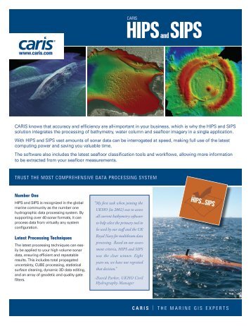 HIPS and SIPS Brochure - Caris