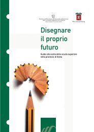 Disegnare il proprio futuro - Scuola Senese - Provincia di Siena