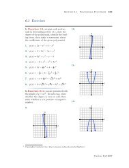 Chapter 6: Exercises with Answers (all sections combined)