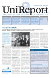 Ausgabe 7-2006 - Goethe-UniversitÃƒÂ¤t