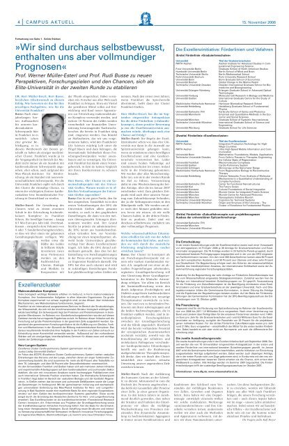 Ausgabe 7-2006 - Goethe-UniversitÃƒÂ¤t