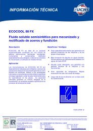 ecocool 88 fx - Fuchs Lubricantes