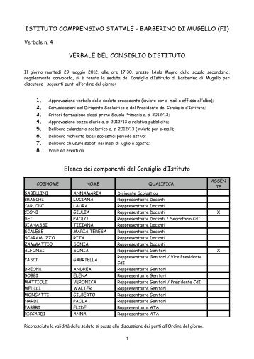 istituto comprensivo statale - barberino di mugello (fi) - barbescuola