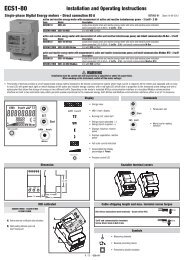 ECS1-80 - Janitza Electronics GmbH