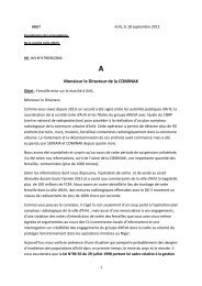 A2 Lettre ferrailles COMINAK 2012 - Criirad