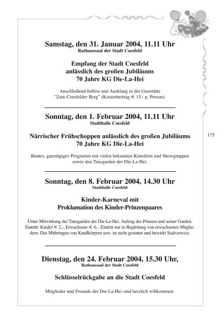 Ostermann GbR - KG Die-La-Hei Coesfeld