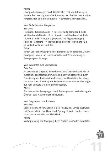 Bewegungslernen im Gerätturnen - Bundesjugendspiele