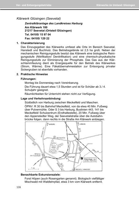 Exkursionen für Biologieunterricht und Umwelterziehung