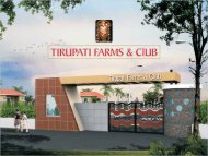 Tirupati Farms - Real Estate India