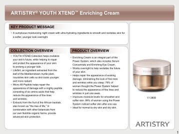 ARTISTRYÂ® YOUTH XTENDâ¢ Enriching Cream - Amway