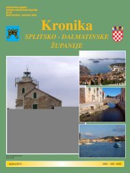 Kronika - Splitsko-dalmatinska Å¾upanija