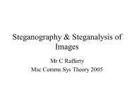 Steganography & Steganalysis of Images