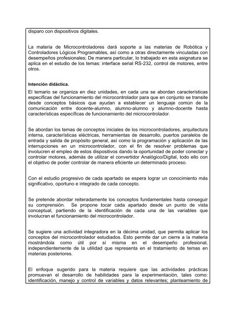 FA IMCT-2010-229 Microcontroladores.pdf - Instituto TecnolÃ³gico de ...