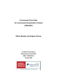 A Consumer Price Index for Low-Income Households in Ireland ...