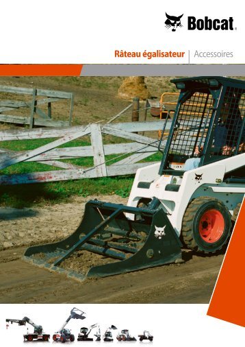 Râteau égalisateur | Accessoires - Bobcat.eu